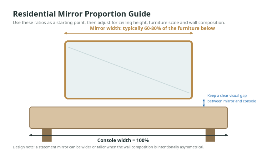 Why the Decorative Mirror Matters in a Residential Scheme